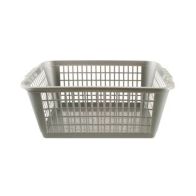 See more information about the Plastic Basket 6.6 Litres - Grey by Premier