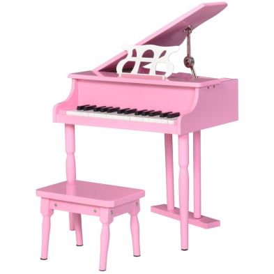 See more information about the Homcom 30 Keys Mini Kids Piano For Child With Music Stand And Bench Best Gifts Toy