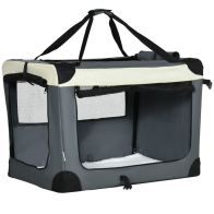 See more information about the PawHut 81cm Foldable Pet Carrier