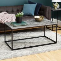 See more information about the Industrial Coffee Table Black And Grey
