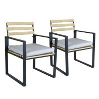See more information about the Wensum Polywood & Extrusion Aluminium Pair of Chairs