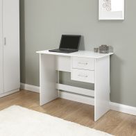 See more information about the Panama Desk White 2 Drawers