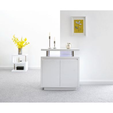 See more information about the Polar Sideboard White 2 Doors 2 Shelves
